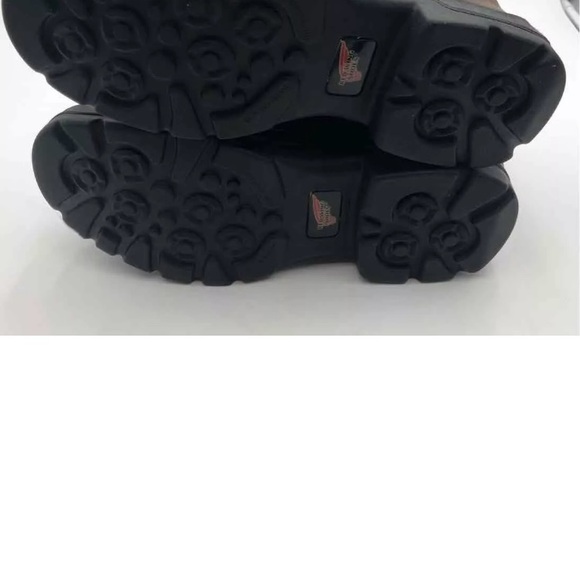 Red Wing Shoes Mens 4421 Brown Met Guard Composite Toe Ankle Work Boots Size 9 - Picture 5 of 10